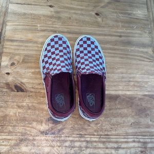 checkered vans